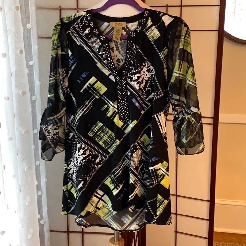 Valerie Stevens Size Small Tunic in EUC - Picture 1 of 7